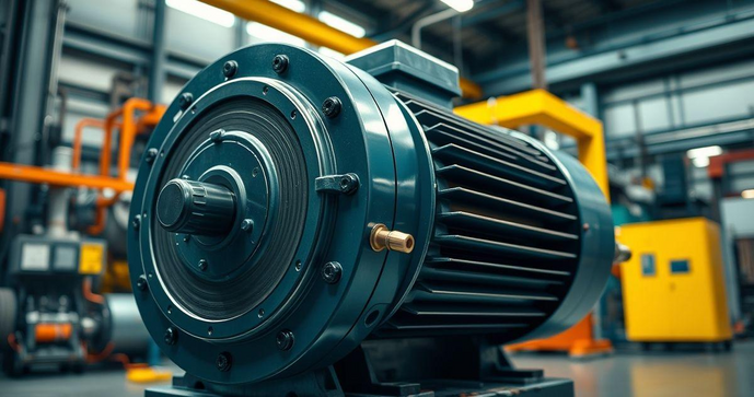 Servo Motor Industrial: Potência e Precisão