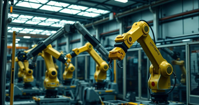 Automação de máquinas aumenta eficiência industrial e reduz custos
