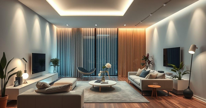Automação Iluminação Residencial Transformando Sua Casa em um Lar Inteligente