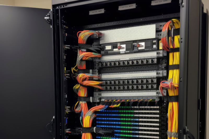 Montagem de Rack para Cabeamento Estruturado