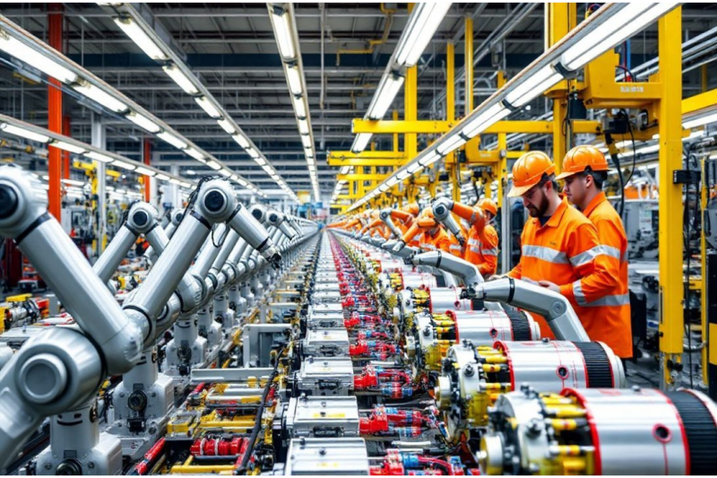 Montagem e Automação Industrial Eficiente